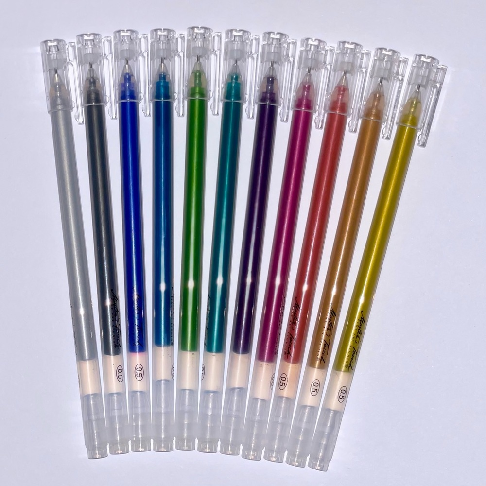 Metallic Gel Pens